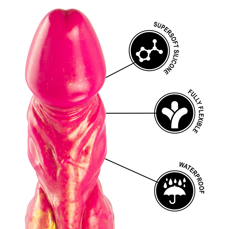Gode Dragon Cerberus Fantasy Silicone Compatible Harnais - Epic Cybersilicock