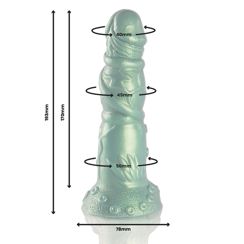 Gode Fantasy Hades Silicone Mythologie Grecque 19 cm - Epic Cybersilicock