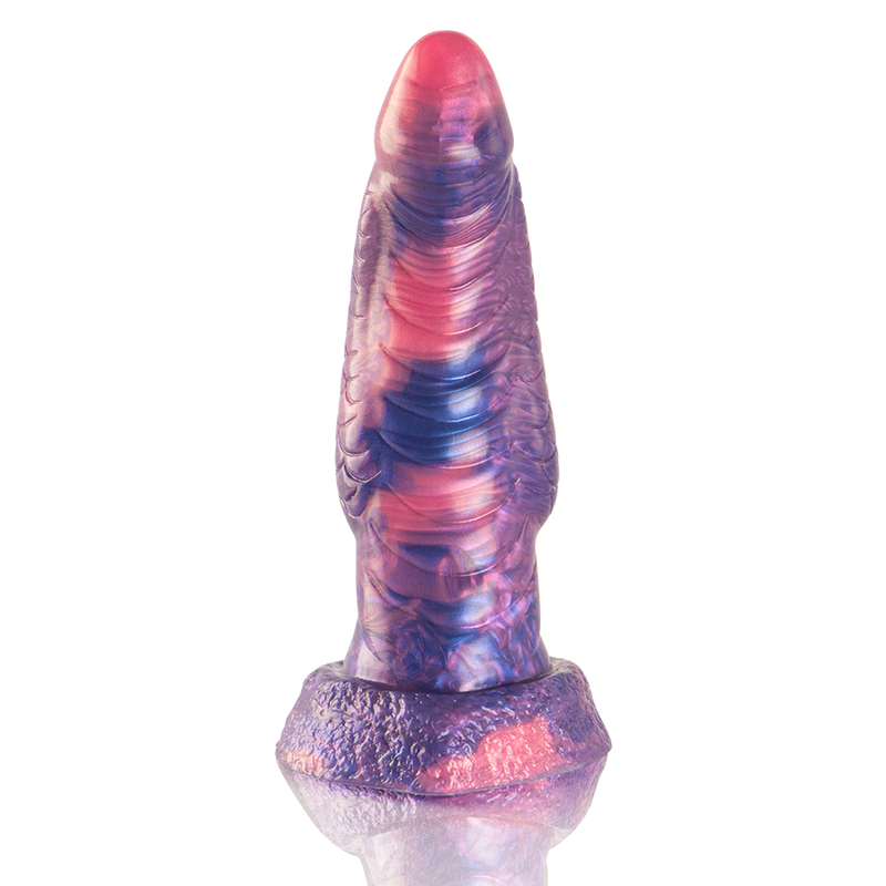 Gode Fantasy Medusa Silicone Texturé Base Ventouse 17 cm - Epic Cybersilicock