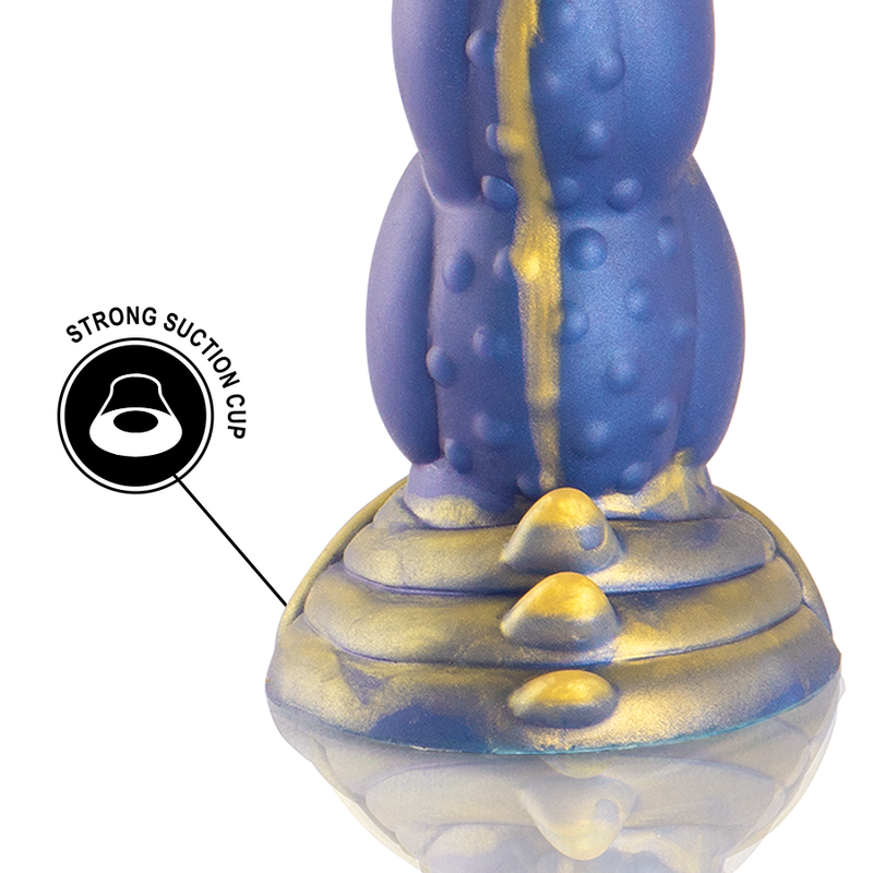 Gode Fantasy Poseidon Embrace Silicone Texturé Inspiré de la Mer - Epic Cybersilicock