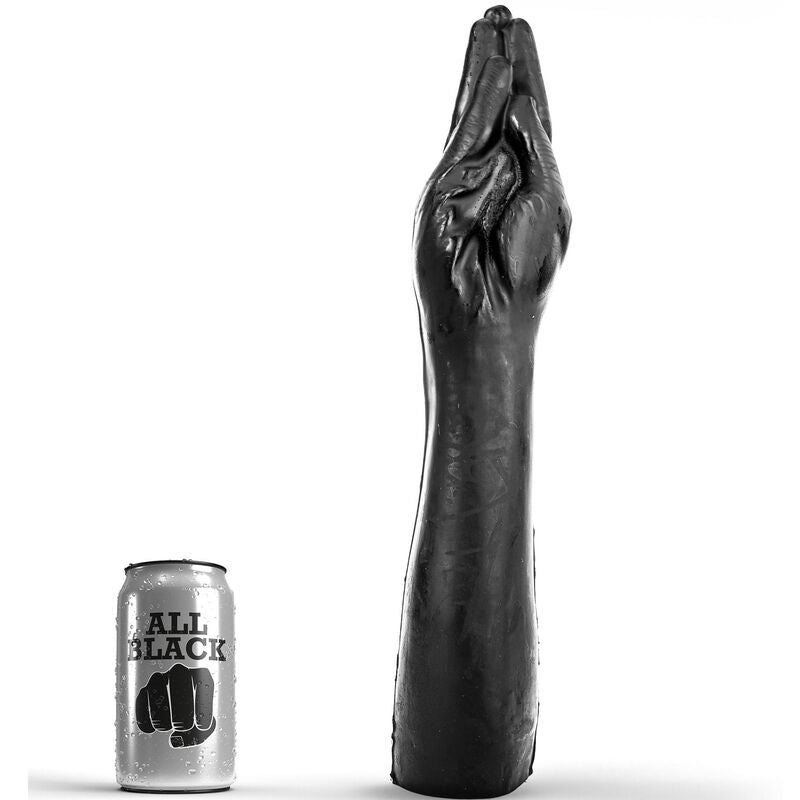 Gode Fist Géant Fisting Main et Bras Réaliste 40 cm - All Black