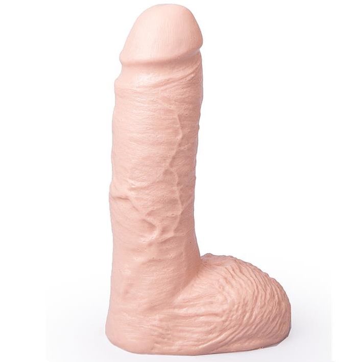 Gode Réaliste Cesar 19 cm Testicules Ventouse Puissante - Hung System