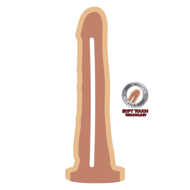 Get Real gode réaliste — double densité peau