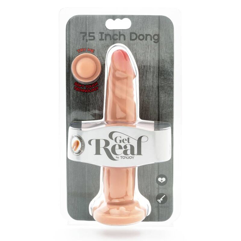 Get Real gode réaliste — souple ventouse