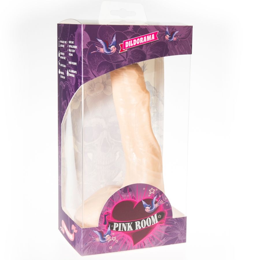 Gode réaliste Pink Room — taille 23 cm