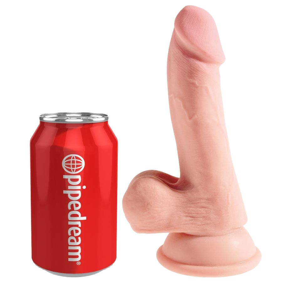 Gode Réaliste Triple Densité Ventouse - King Cock