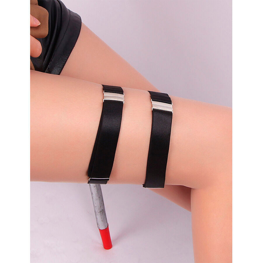 Harnais de Jambe Boucles Réglables Élastique Cuir Synthétique - Subblime