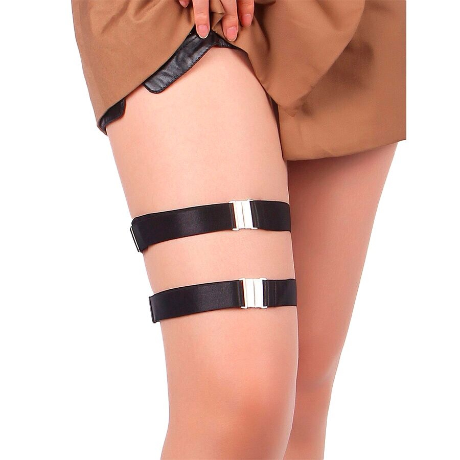 Harnais de Jambe Boucles Réglables Élastique Cuir Synthétique - Subblime