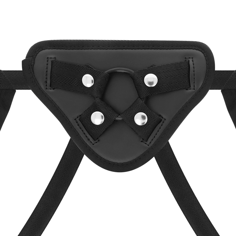 Harnais Gode Ceinture 3 Anneaux Silicone Sangles Nylon - X Ray