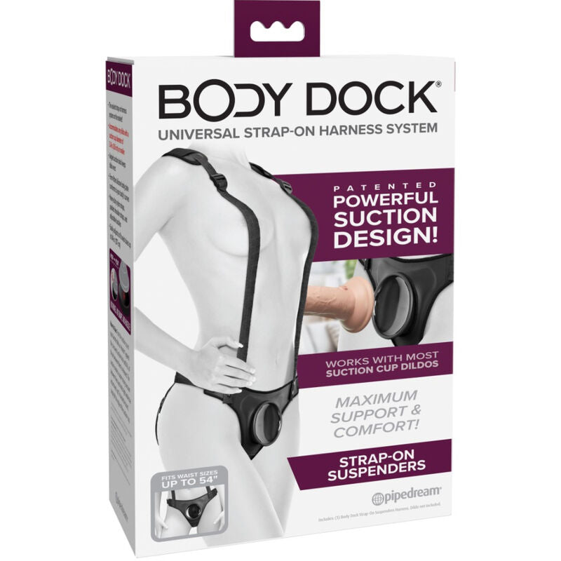 Harnais Gode Ceinture Body Dock Système Ventouse Push-and-Play - Pipedreams