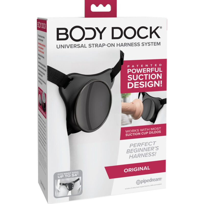 Harnais Gode Ceinture Body Dock Universel Système Ventouse Push-and-Play - Pipedreams