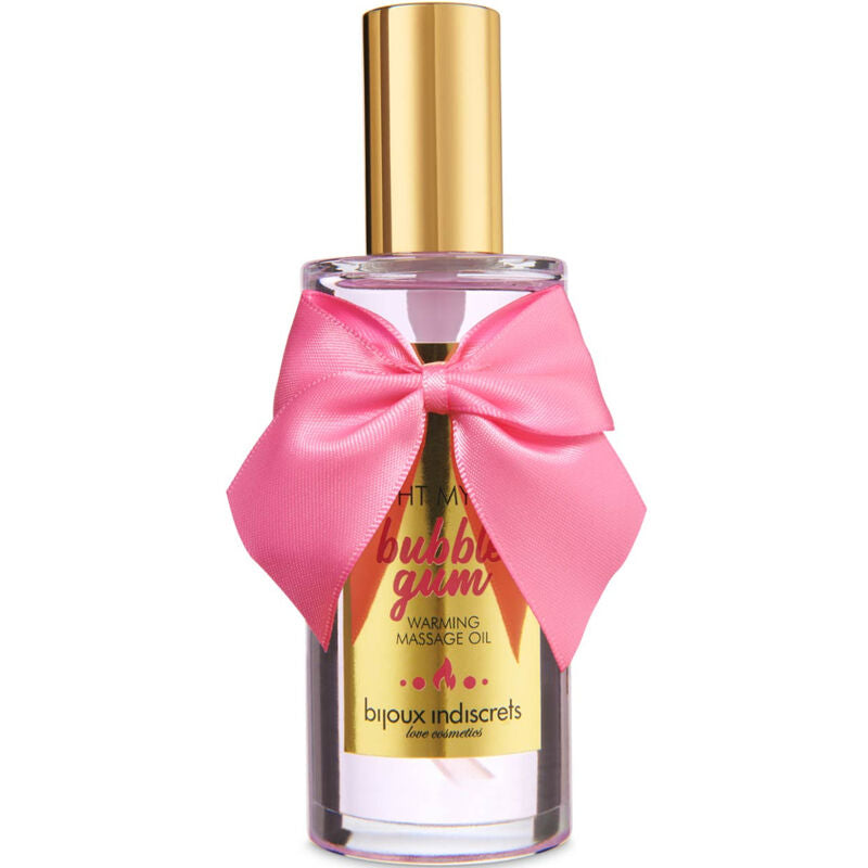 Huile de Massage Chauffante Light My Fire Saveur Gomme Comestible - Bijoux Indiscrets