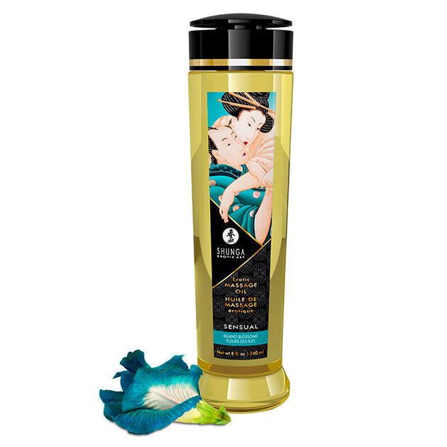 Huile de Massage Érotique Libido Parfumée 240 ml - Shunga