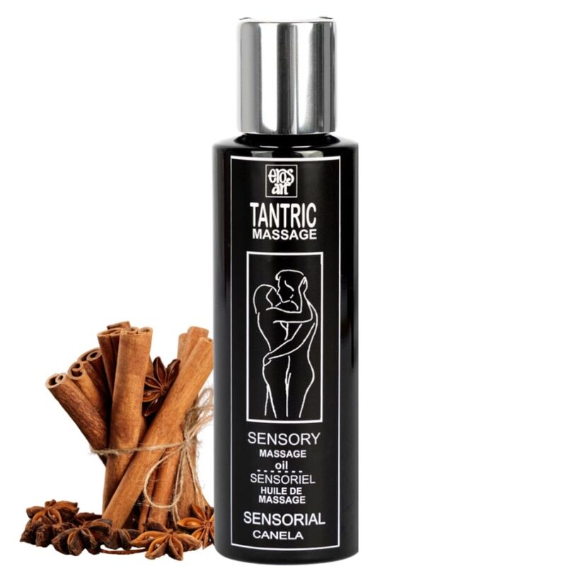 Huile de Massage Tantrique Cannelle Aphrodisiaque - Eros-Art