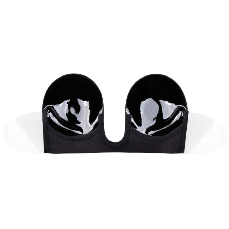 BYE-BRA - BLACK HANDLELESS BRA A CUP