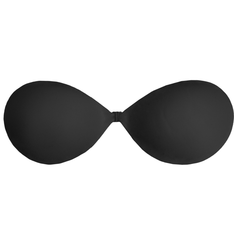 Black invisible bra cup A
