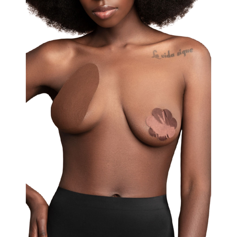 Breast enhancement + 3 pairs of beige satin A/C cups