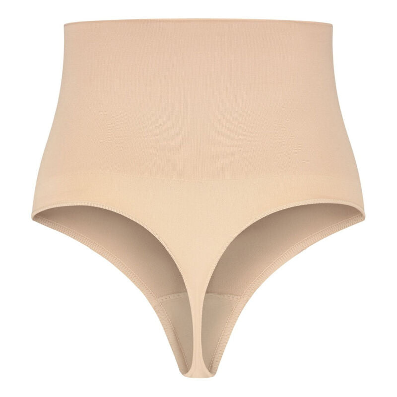 Faja without costuras style tanga beige size m