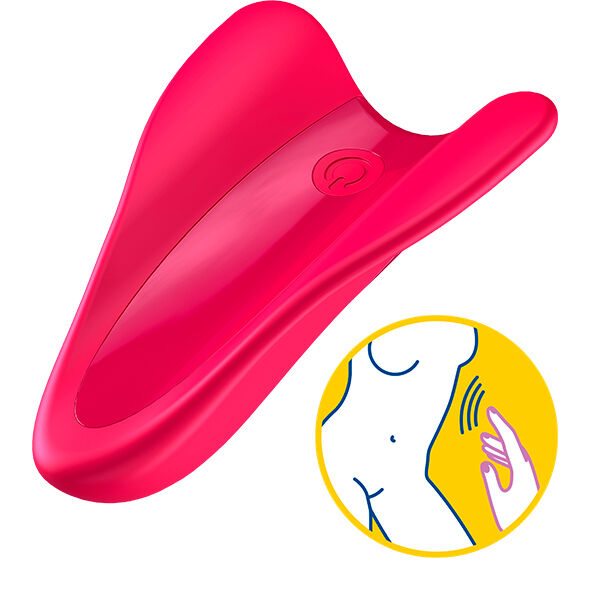 High Fly Fuchsia Finger Vibrator