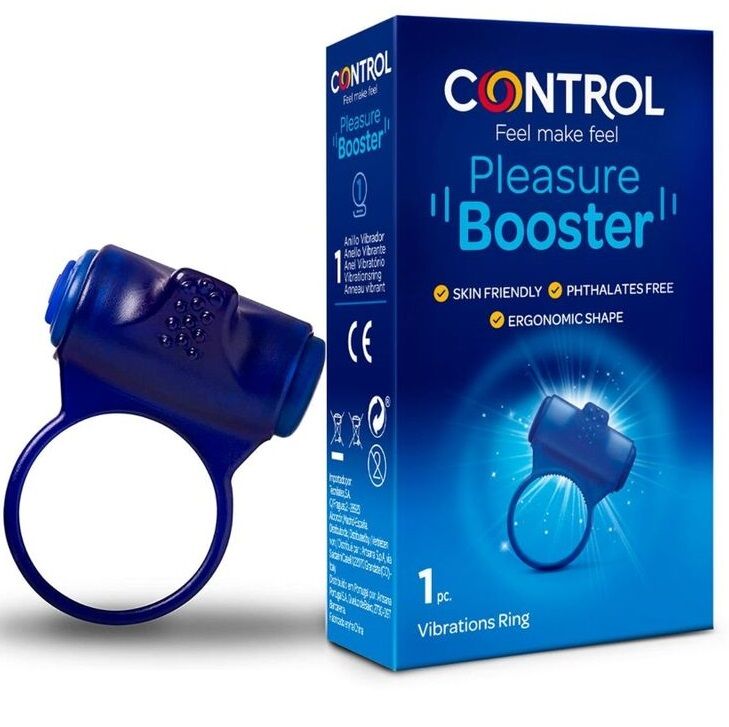 Pleasure booster vibrating ring