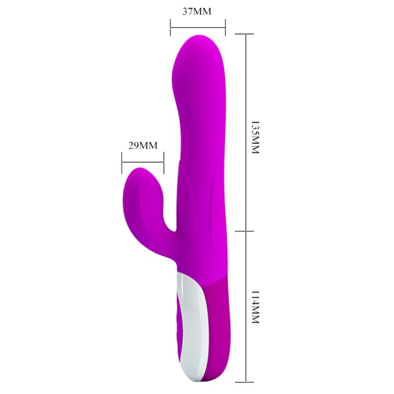 PRETTY LOVE - RECHARGEABLE INFLATABLE VIBRATOR DEMPSEY