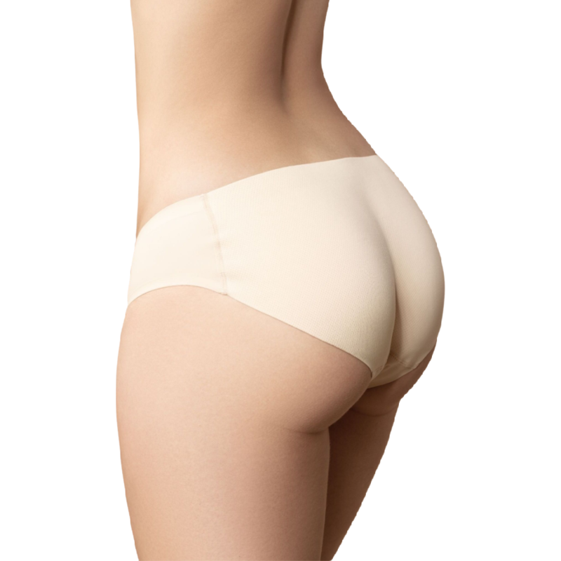 BYE-BRA - LOW-RISE PANTIES WITH BUTTOCK PADDING SIZE L