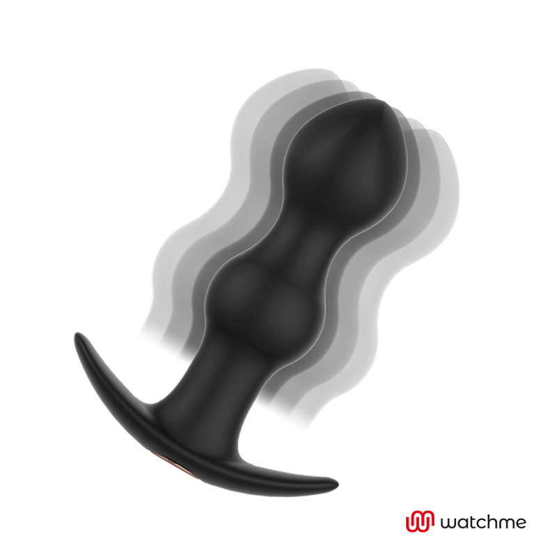 Watchme remote control anal vibrator plug tiberio