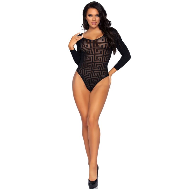 Mosaic snap croth bodysuit one size