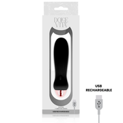 Rechargeable vibrator five black 7 speeds