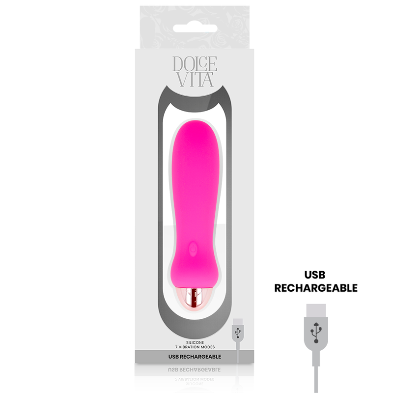 Rechargeable vibrator five pink 7 speeds