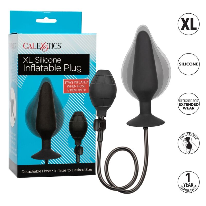 XL silicone inflatable plug