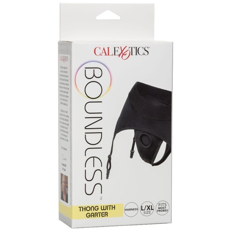 Boundless string with garter s/m