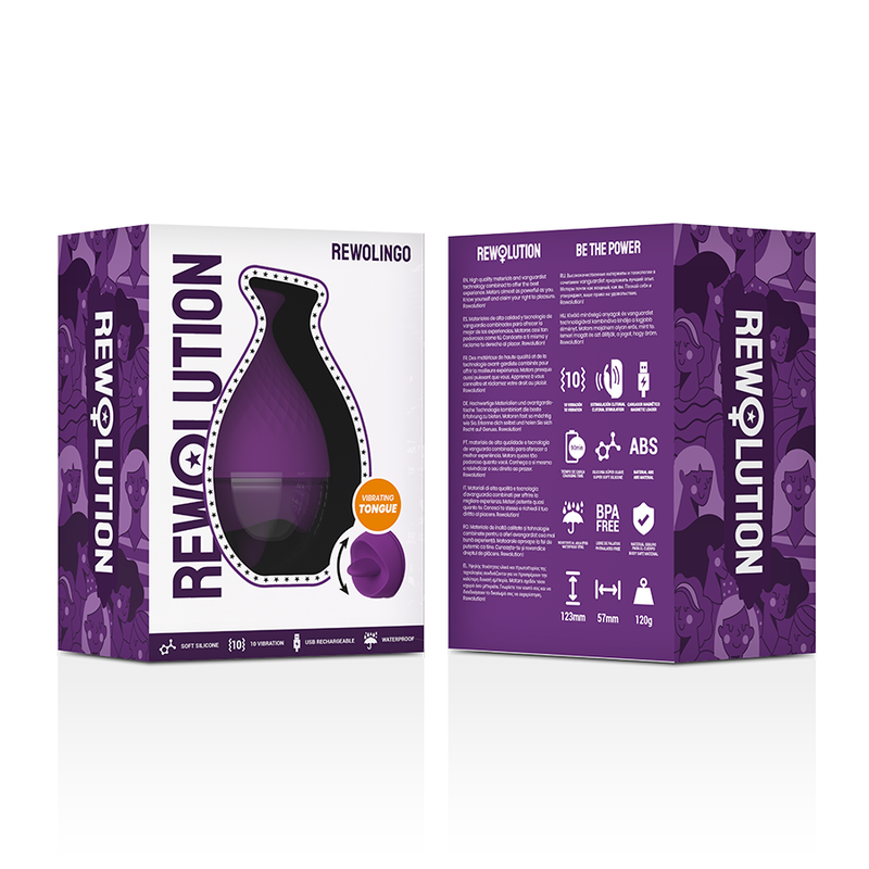 Rewolingo tongue vibrator