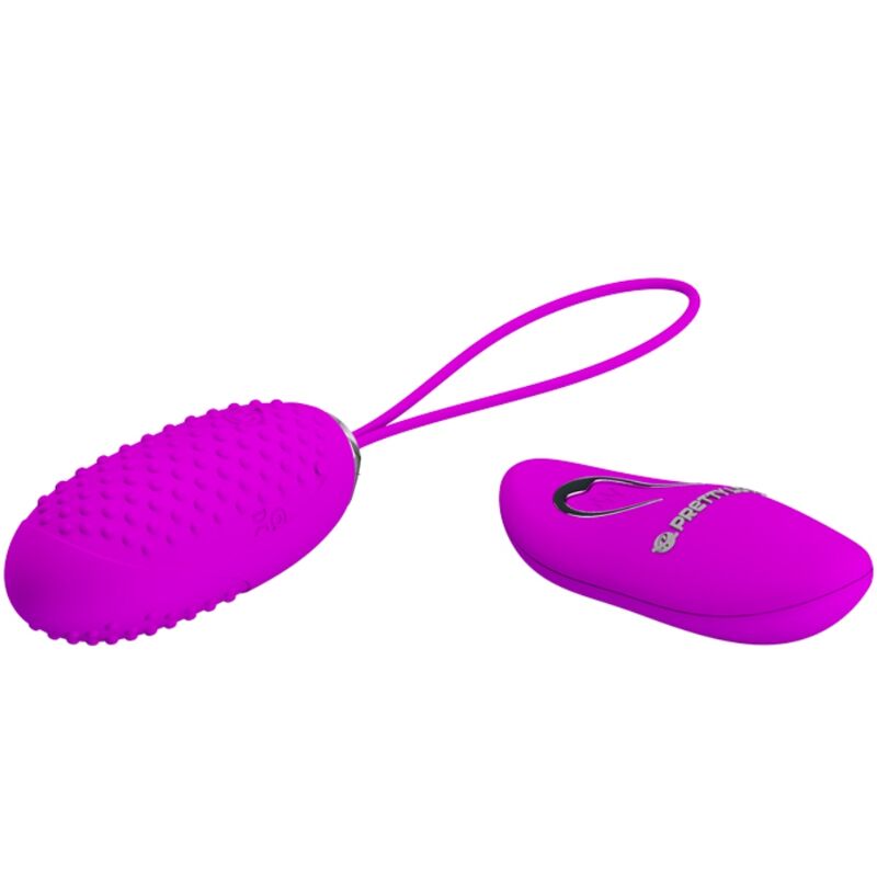 PRETTY LOVE - JOANNA VIBRATING EGG WITH REMOTE CONTROL AND 12 MODES