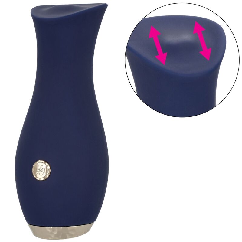 Chic blue tulip massager