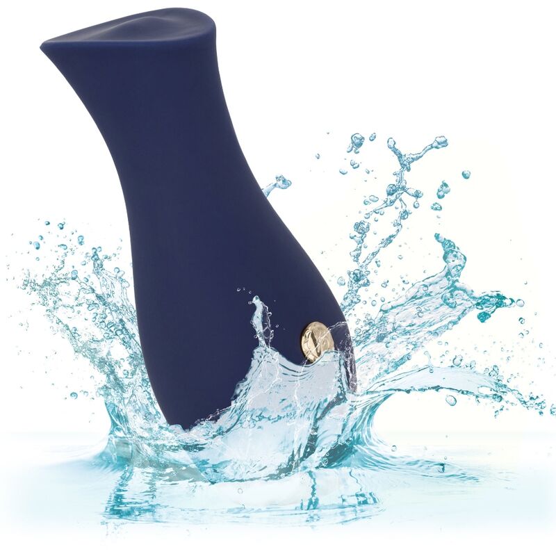 Chic blue tulip massager