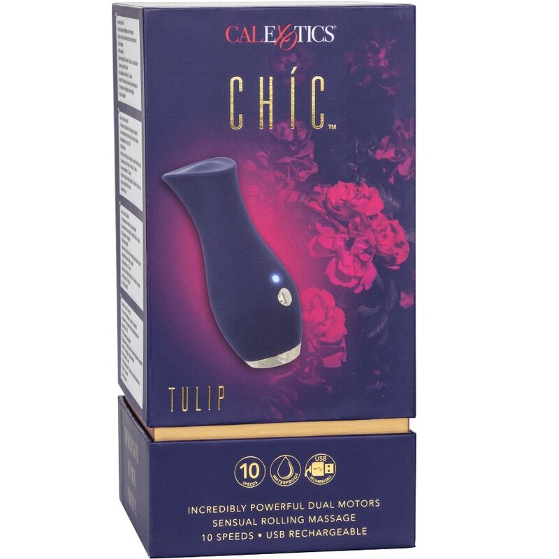 CALEXOTICS - CHIC BLUE TULIP MASSAGER