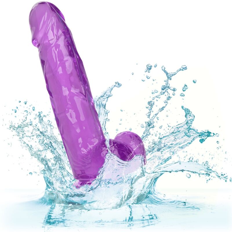 CALEXOTICS - QUEEN SIZE DILDO, PURPLE, 15.3 CM