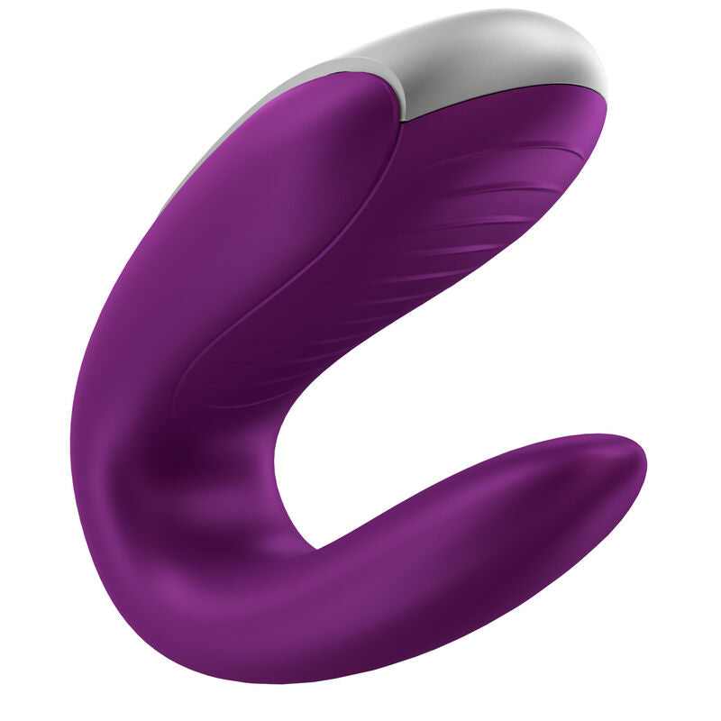 Double Fun Partner Vibrator Purple