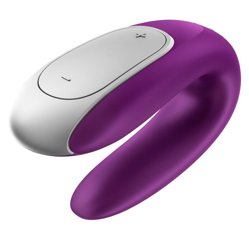 Double Fun Partner Vibrator Purple