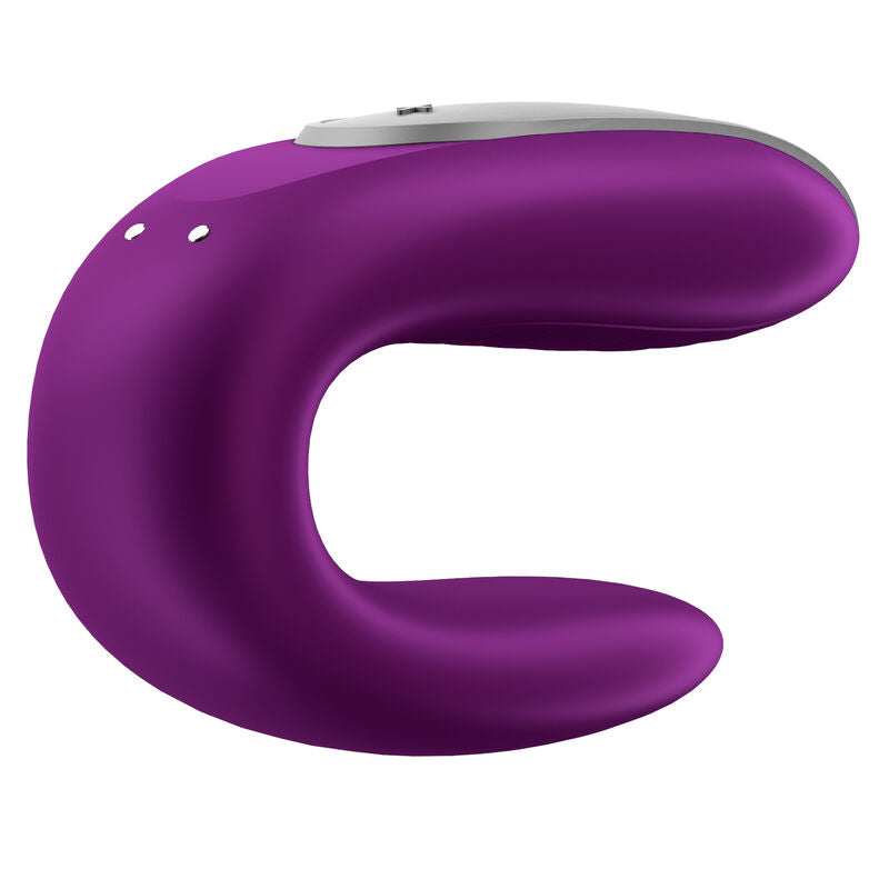 Double Fun Partner Vibrator Purple