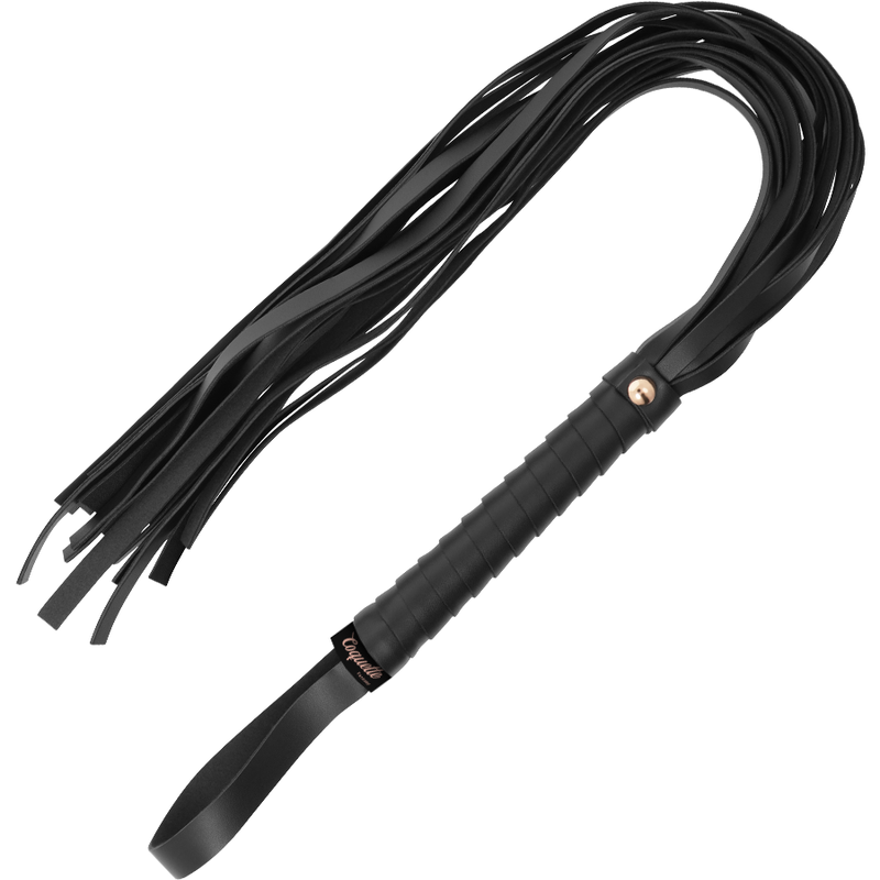 Fancy vegan leather whip
