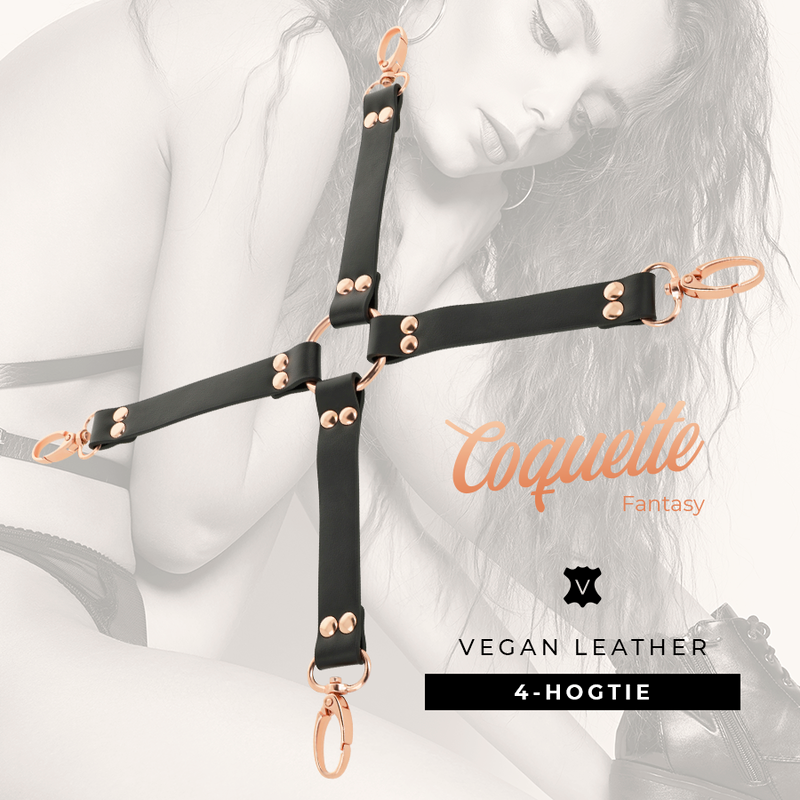 COQUETTE CHIC DESIRE - FANCY PIG TIE IN VEGETABLE LEATHER