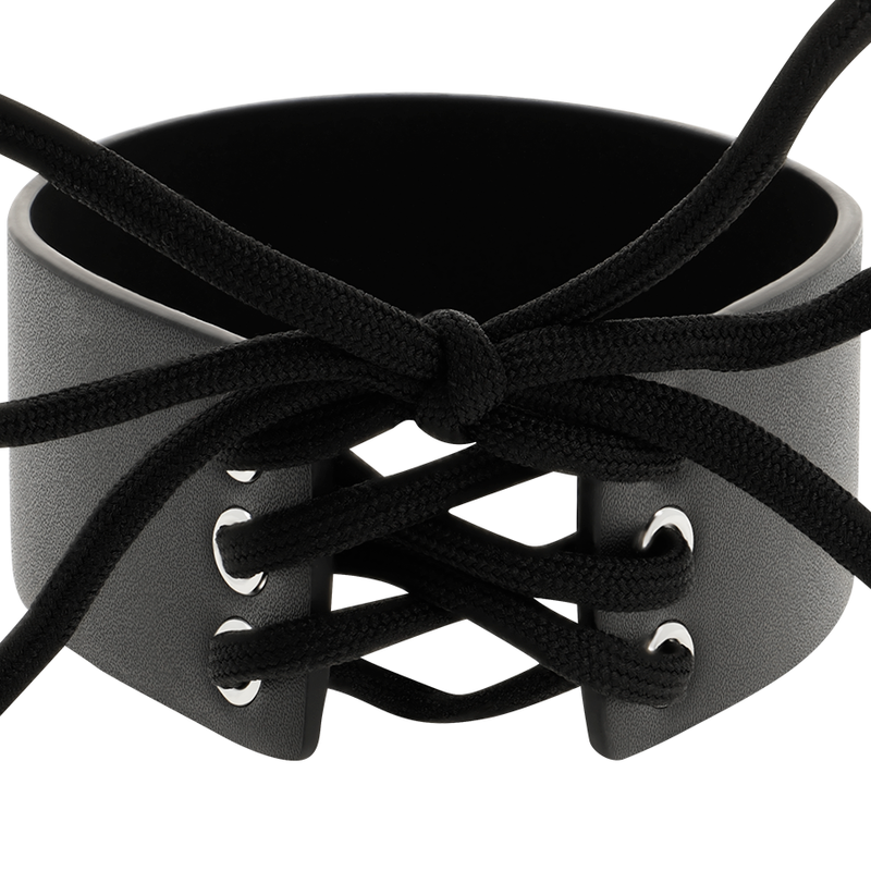 Vegan leather choker