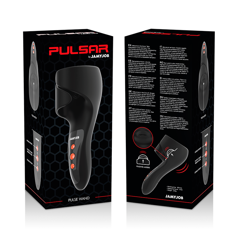 Jamyjob Pulsar Wand Vibration and Pulsation Modes -