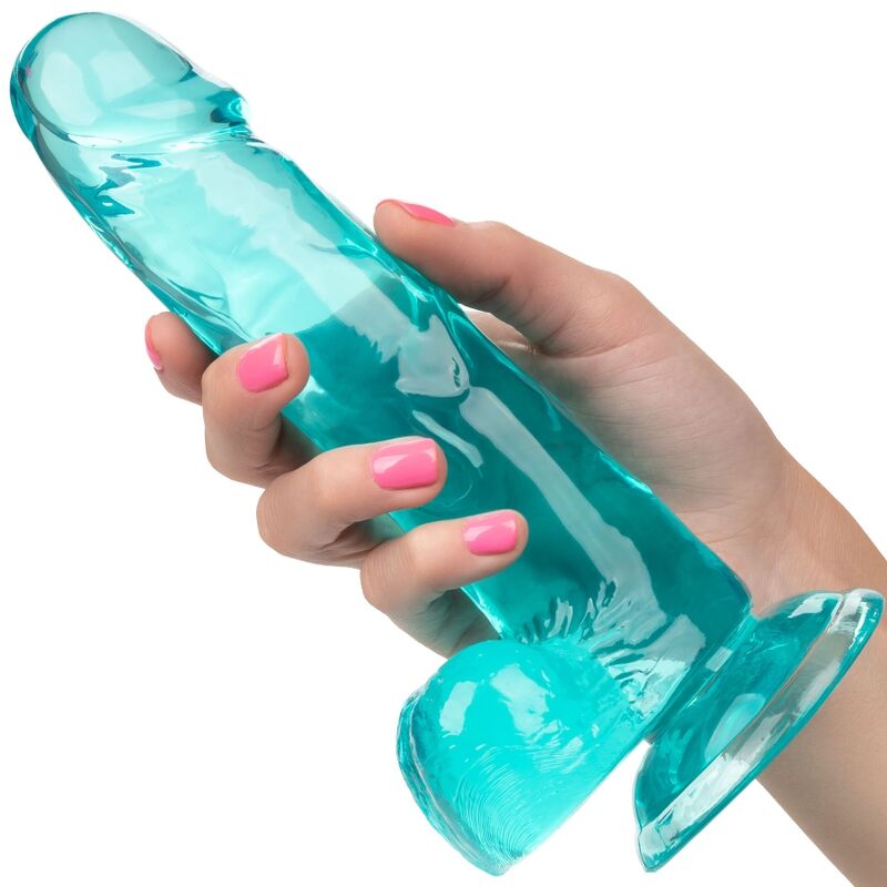 CALEXOTICS - QUEEN SIZE DILDO BLUE 15.3 CM