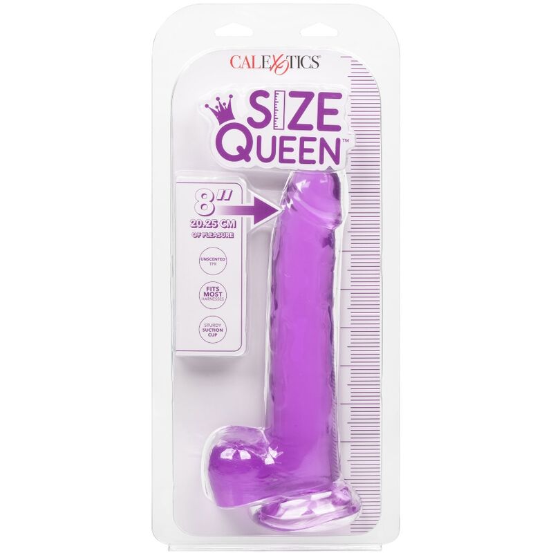Queen size purple dildo 20.3 cm