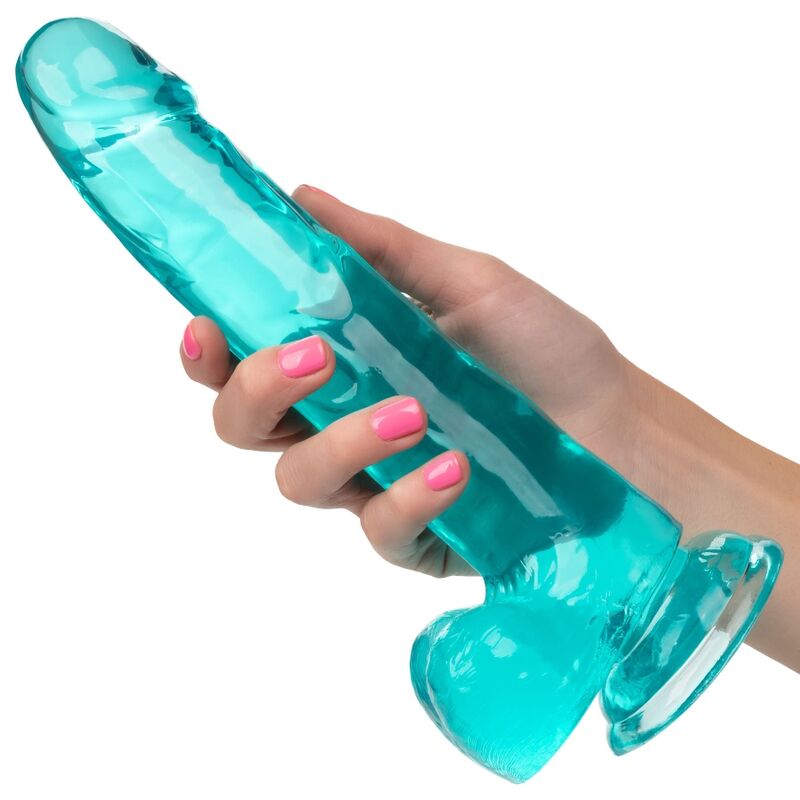 Queen size dildo blue 20.3 cm