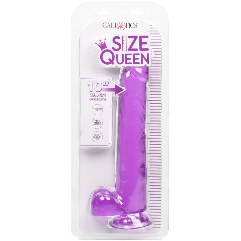 Queen size purple dildo 25.5 cm