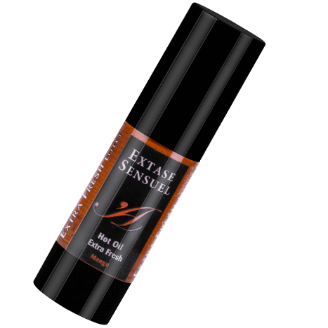 Huile Stimulante Effet Chauffant Mangue Comestible - Extase Sensual